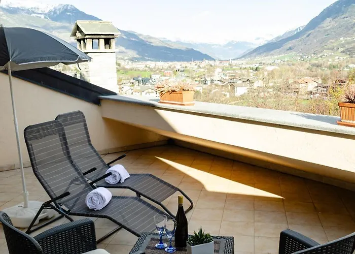 Sarre Skyline - Relax In Valle D'aosta Ferienhaus